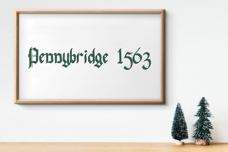 Pennybridge font