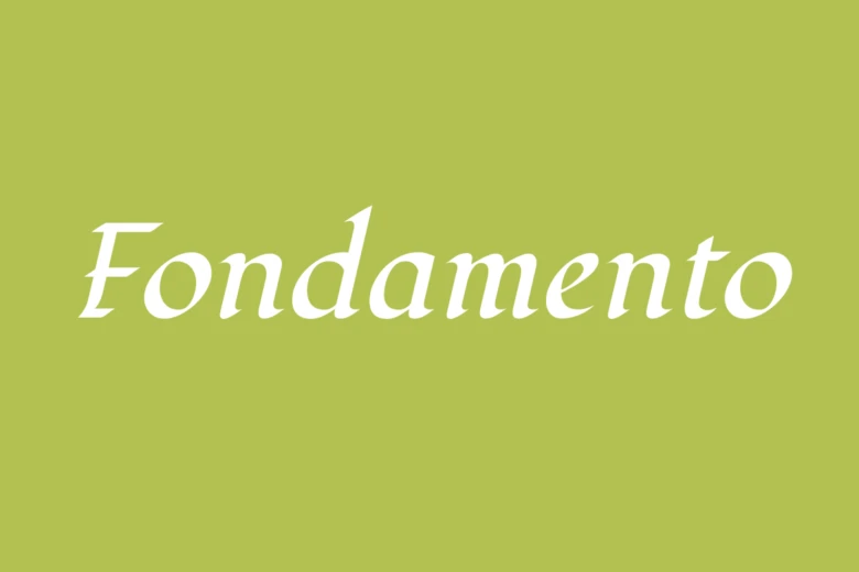 Fondamento Cursive Calligraphy Font