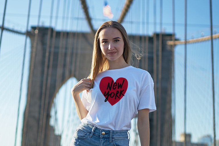 I Heart New York T-shirt design