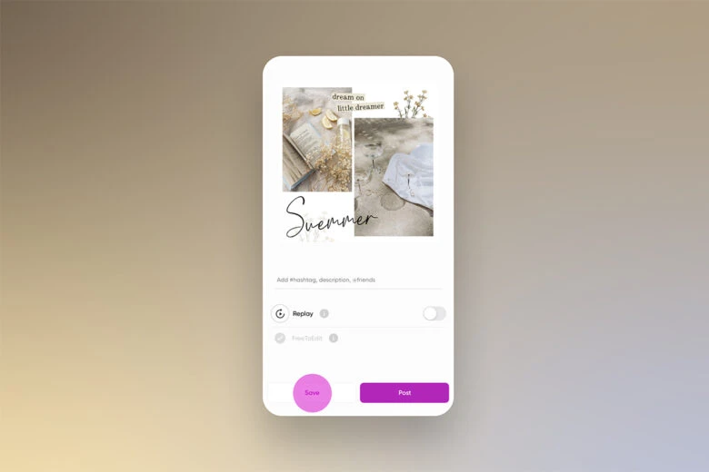 Moodboard creation step 4