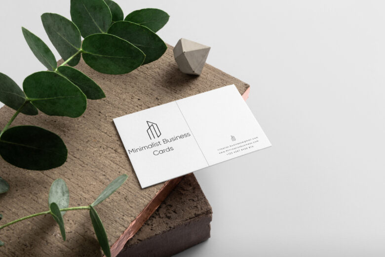 20 Minimalistic Business Card Designs For You To See