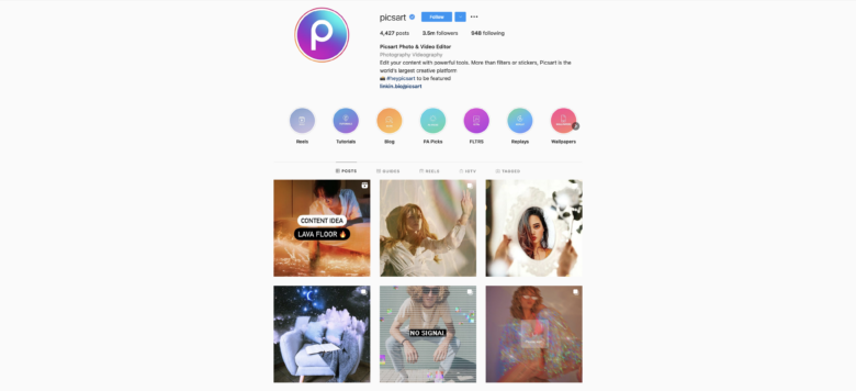 Insta grid