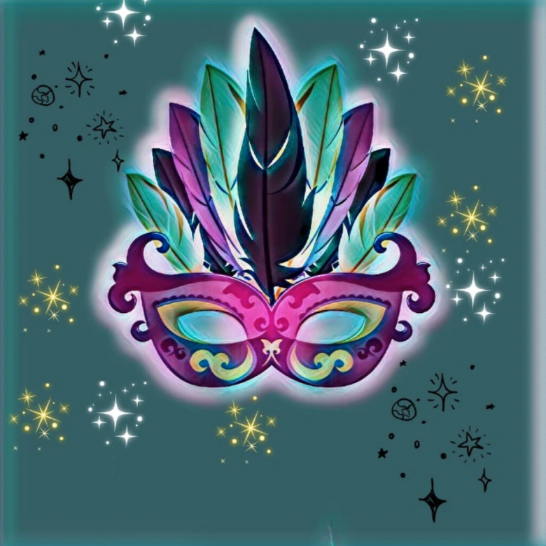 Mardi gras mask