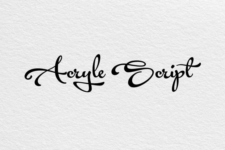 Acryle Script