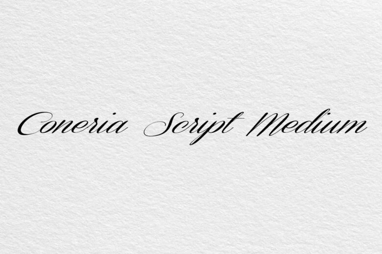 Coneria Script Medium