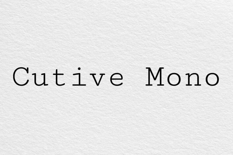 Cutive Mono