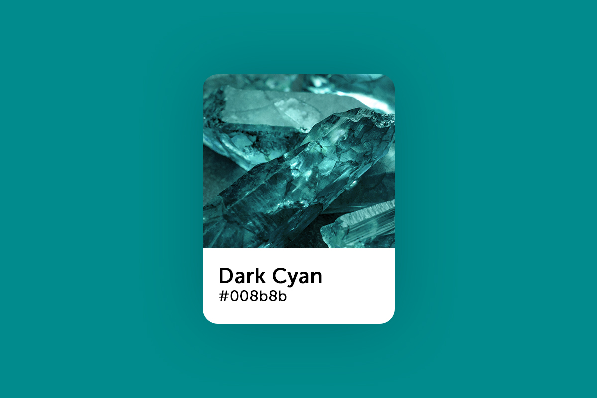 Dark Cyan Color: What Is It and How To Use It for Designs - Picsart Blog