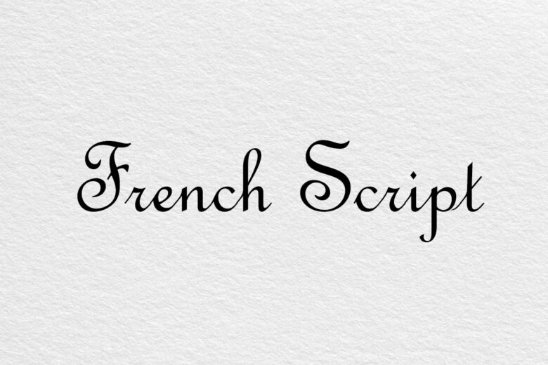 French Script