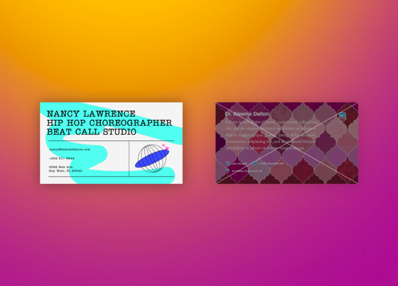 dos and don'ts of business card design