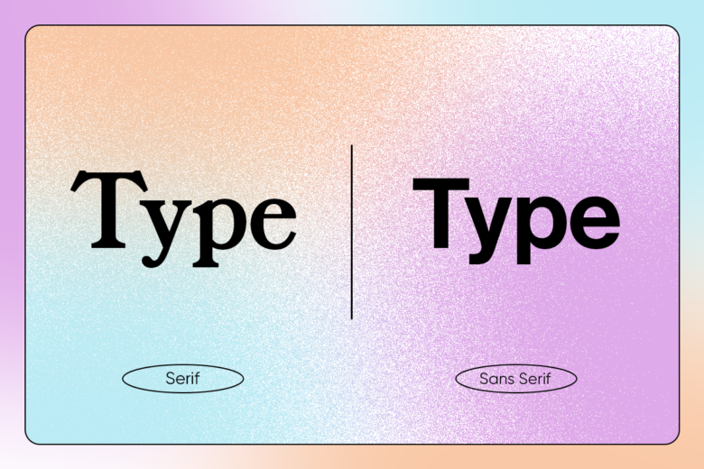 serif versus sans serif