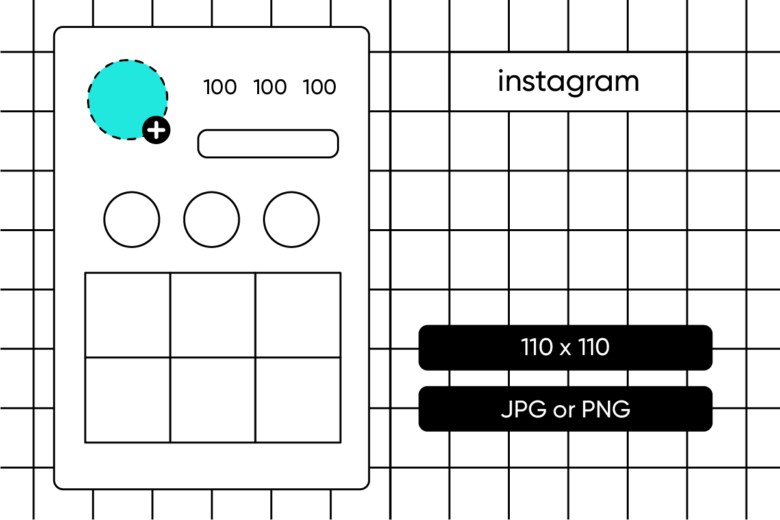 Instagram profile picture size