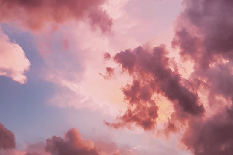 Rose Gold Cloud Edit