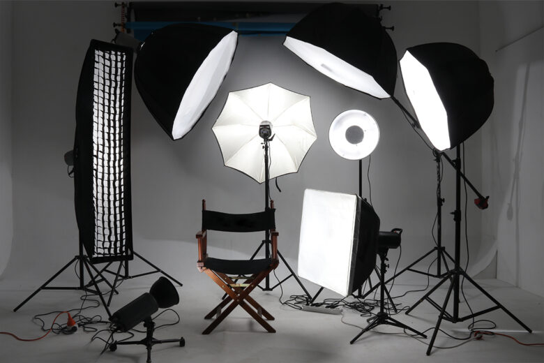 home photo studio setup – modifiers