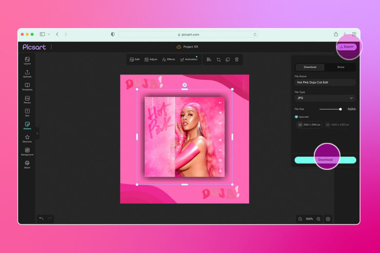 Hot pink color: hex code, shades, and design ideas - Picsart Blog
