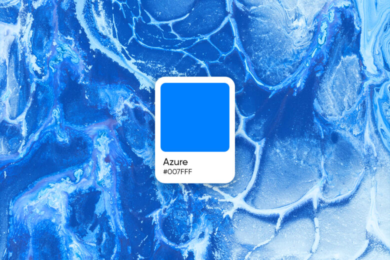 AZURE PROCREATE COLOR Palette Hex Codes Blue, Teal, Navy for iPad