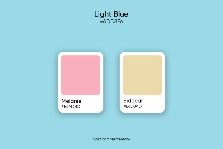 Color combination for store light blue