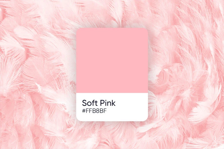 soft pink – pastel yellow color