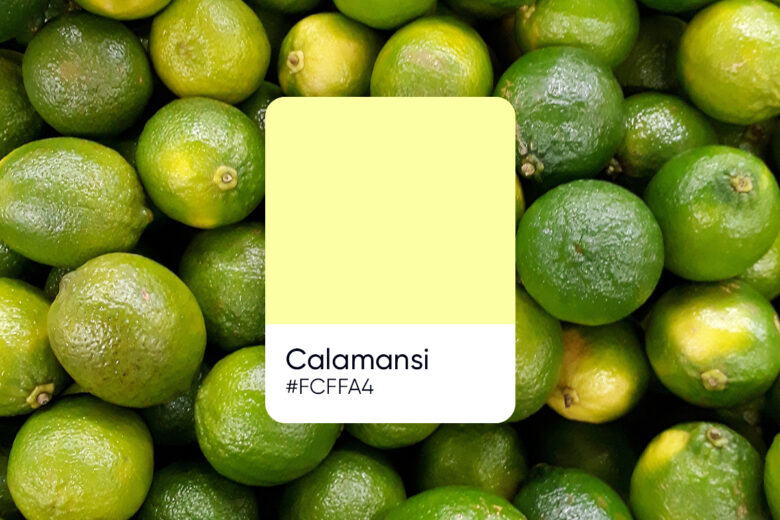 Calamansi - similar pastel yellow color