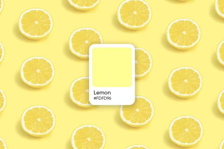 lemon hex color code