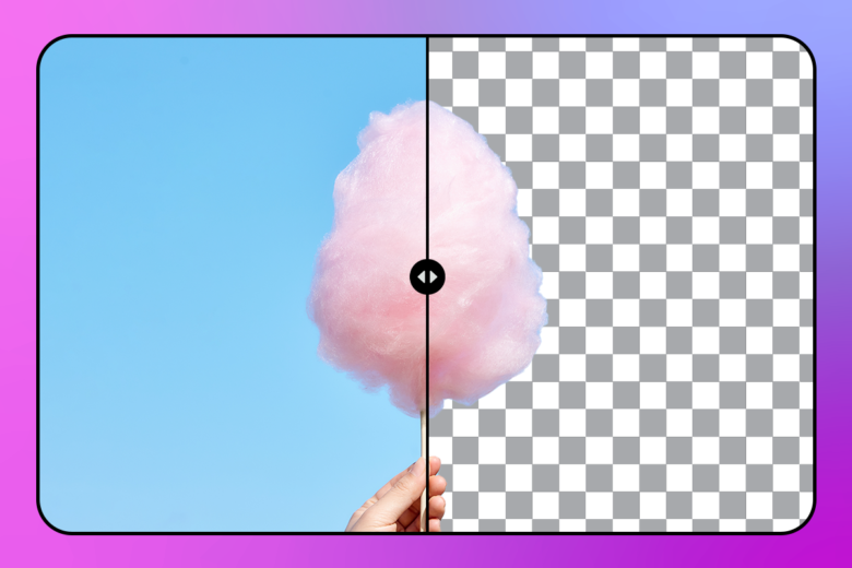 image transparency candyfloss