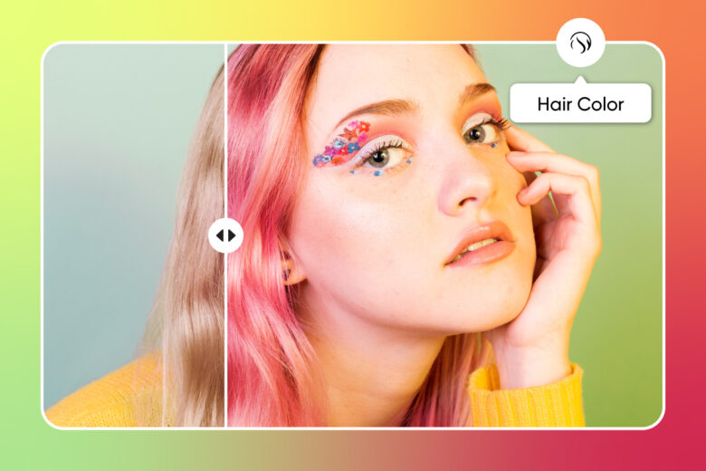 Change your hair color online with this virtual hair color try-on tool