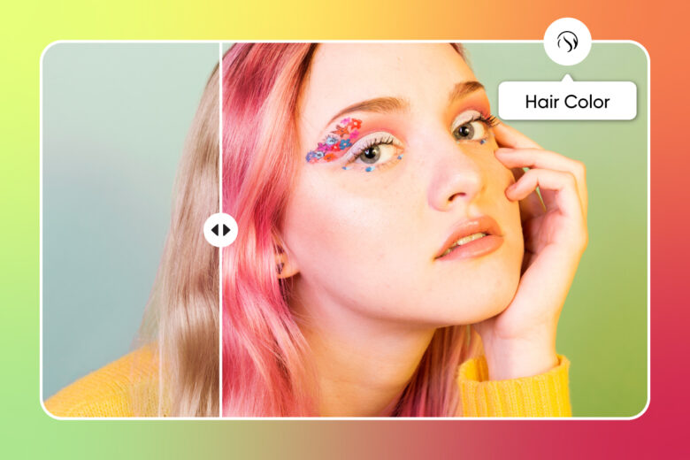 Virtual Hair Color Try On Online Free with AI | Fotor