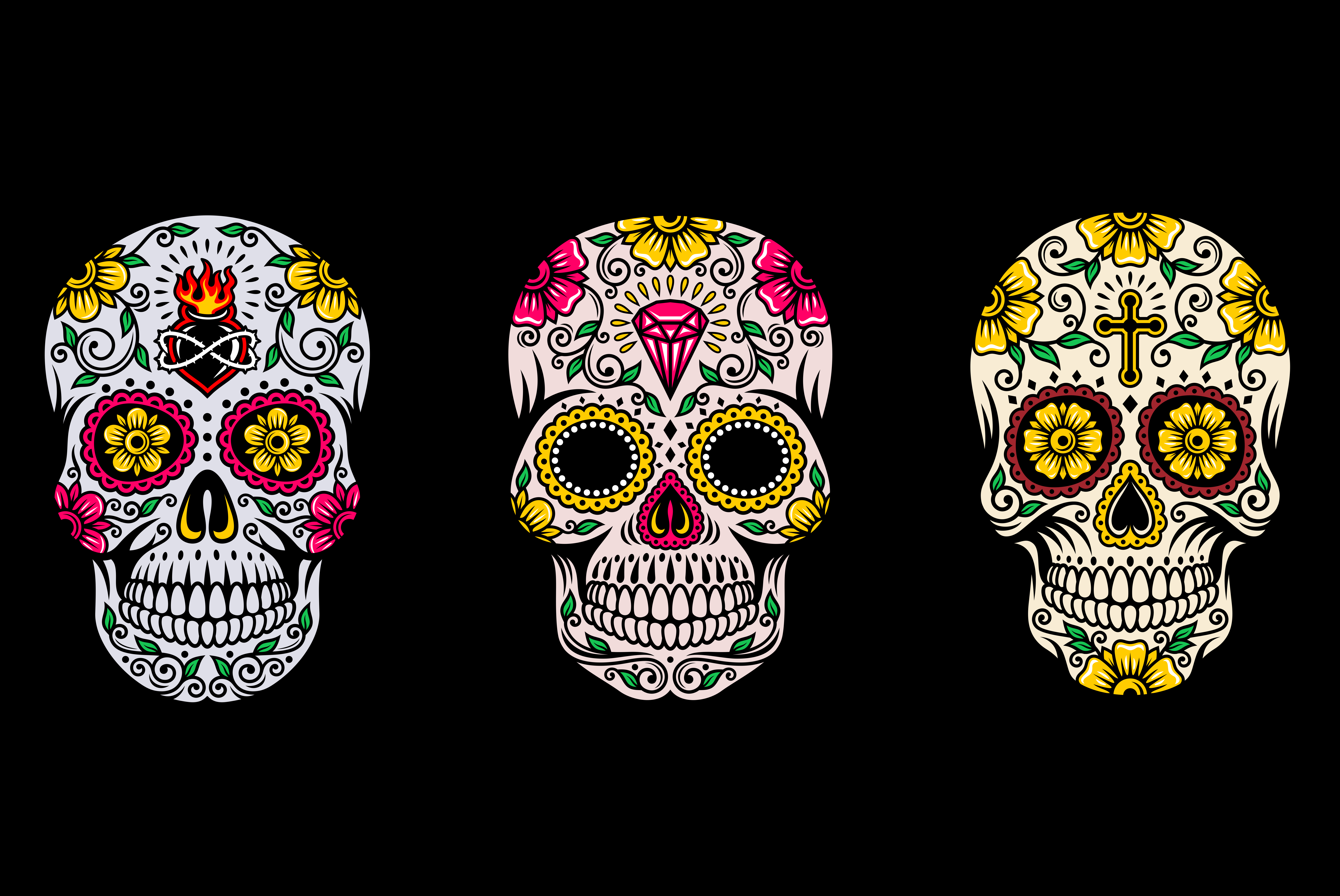 An expert guide to making your own sugar skull designs to celebrate Day of ...