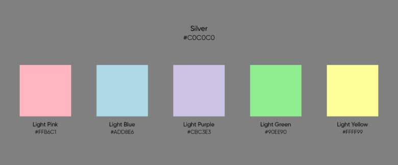 What Color is Silver? Color Code, Shades, And How To Work With It ...