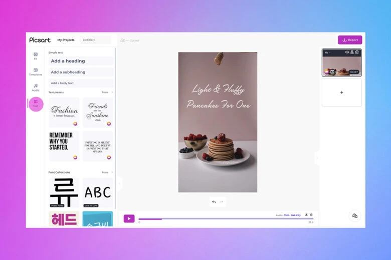 Picsart video editing step 6-7