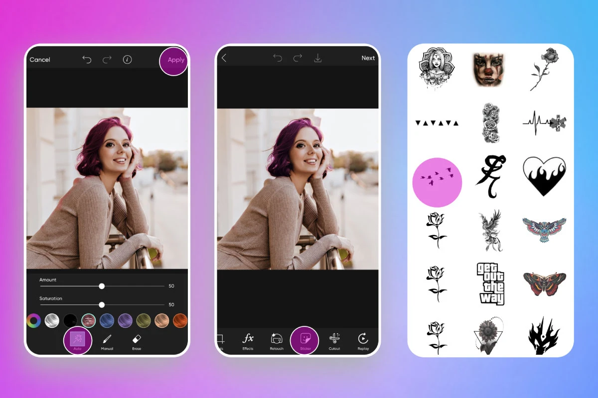 how to turn a picture into anime in picsart