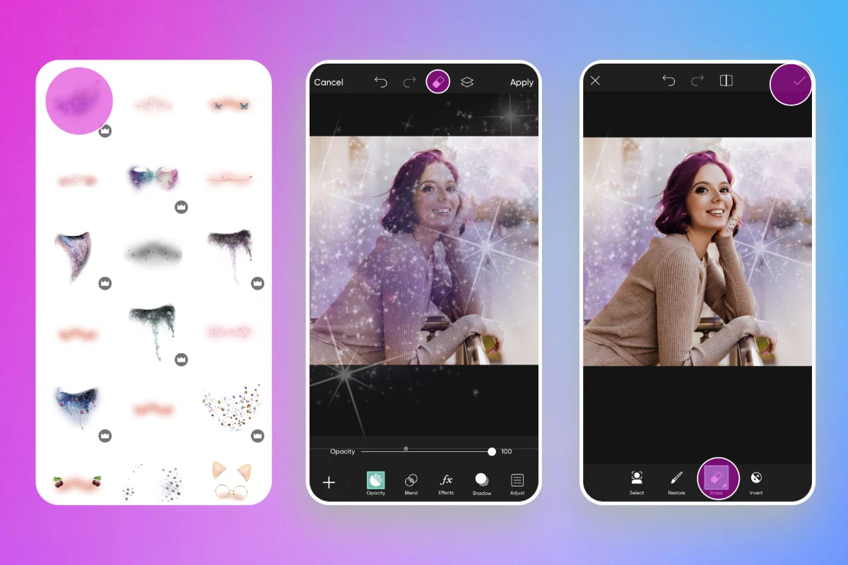 how to turn a picture into anime in picsart