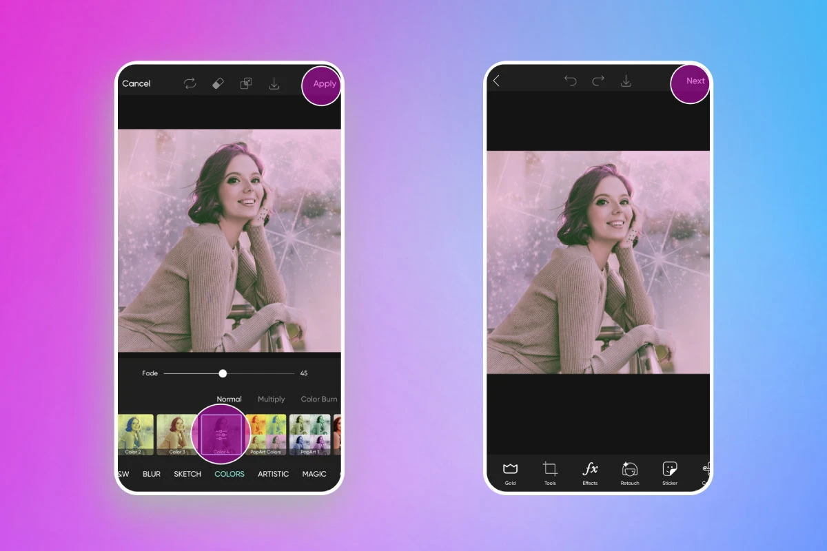 how to turn a picture into anime in picsart