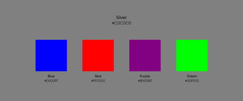 What Color is Silver? Color Code, Shades, And How To Work With It ...