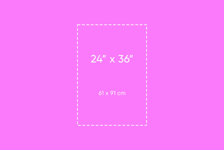 Poster Size Standard Sizes and How To Measure Them Picsart Blog