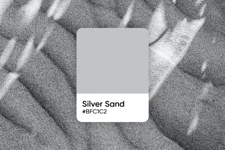 silver sand color