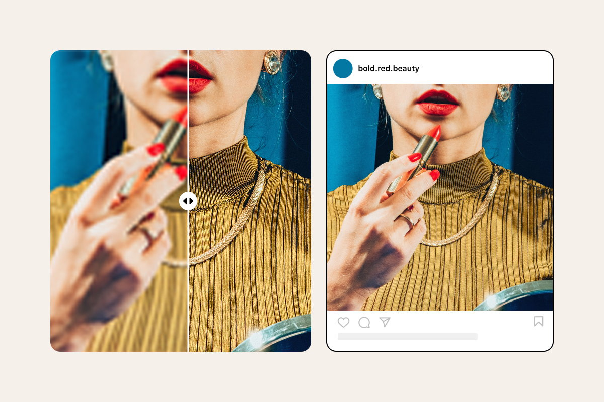 How to fix a pixelated image and bring back clean, sharp detail with AI