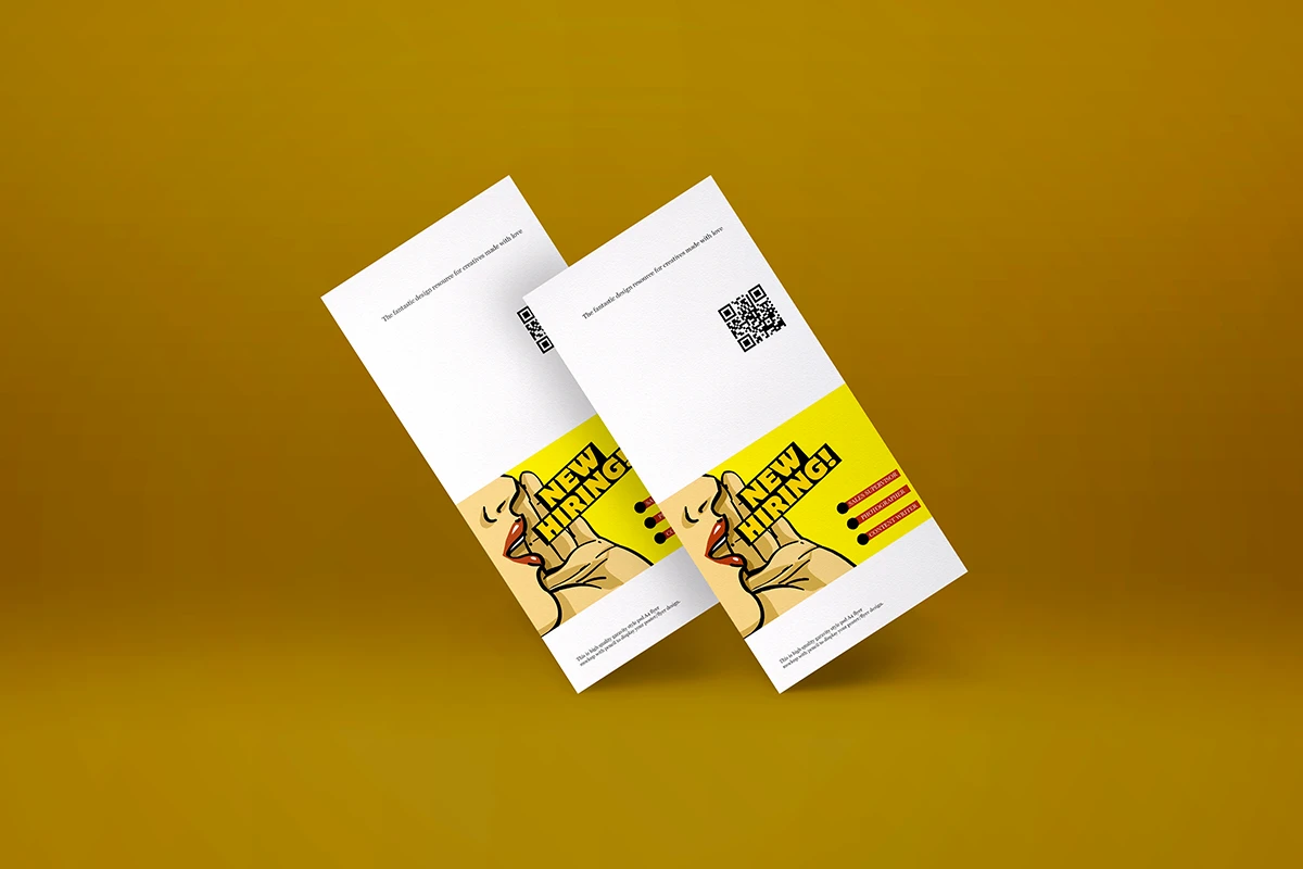 job listing flyer examples