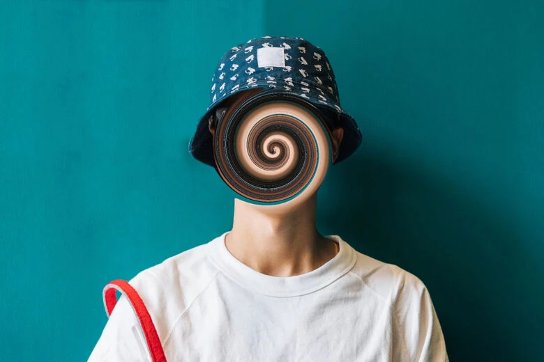 渦巻加工ならPicsart