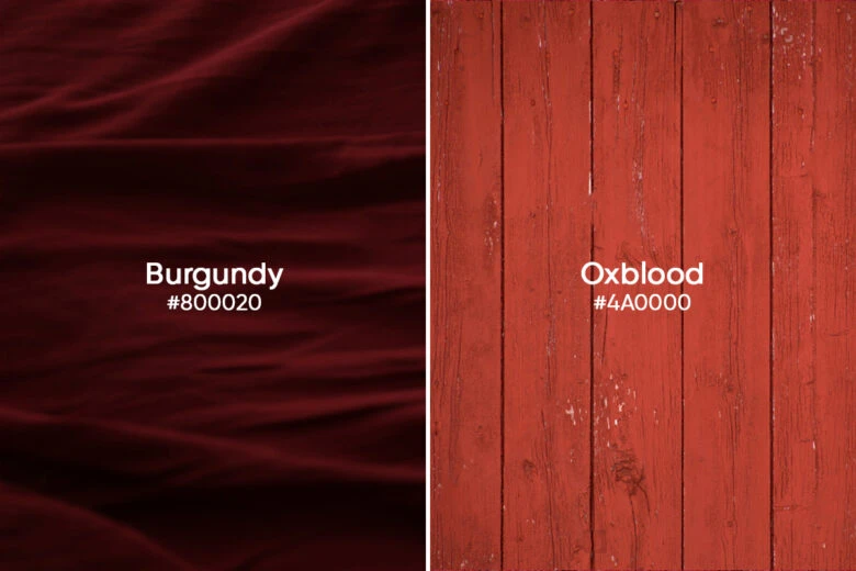 oxblood comparison