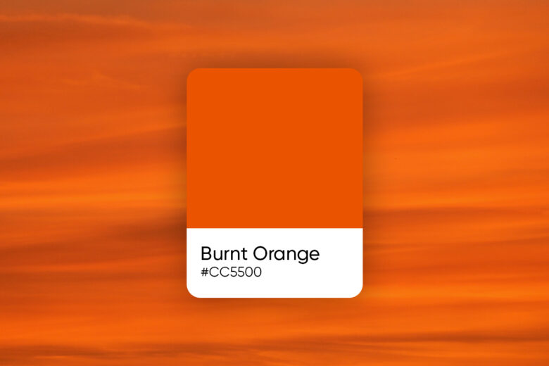 burnt orange