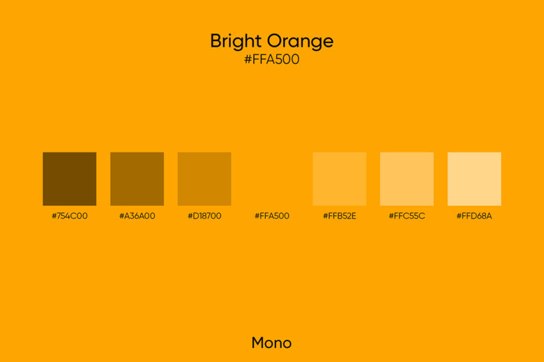 Bright Orange: Shades, Palettes & Similar Colors - Picsart Blog