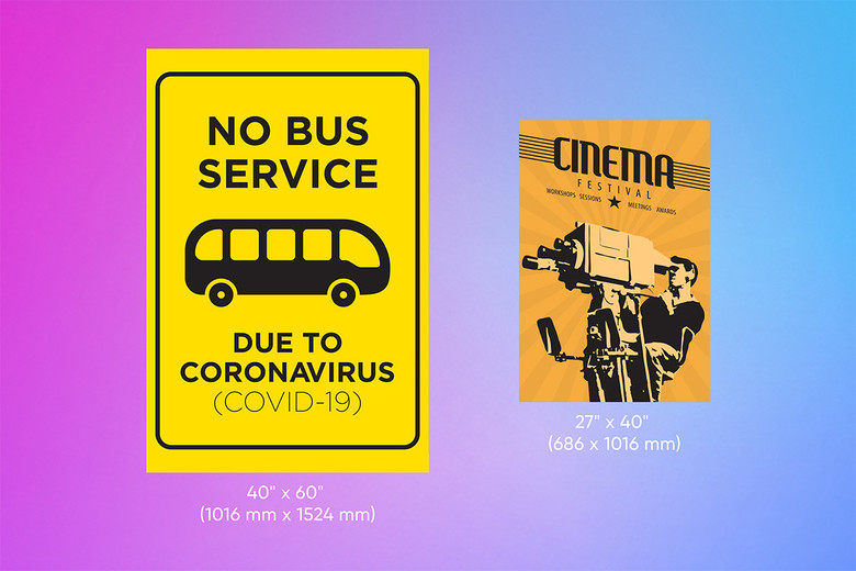 Poster Size Standard Sizes and How To Measure Them Picsart Blog