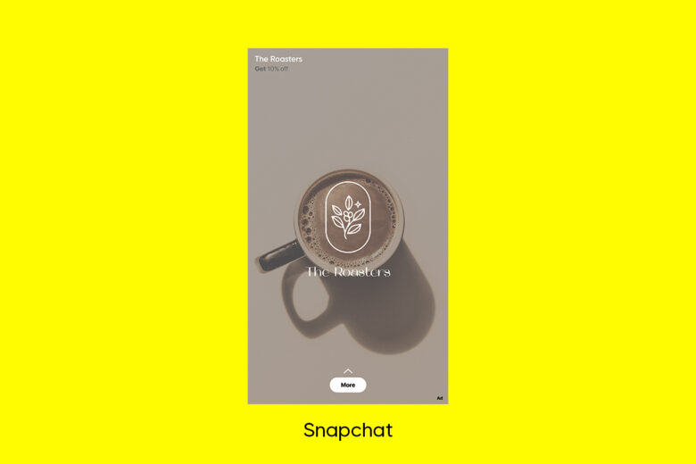 Snapchat social media advertising