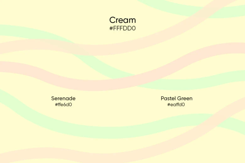 serenade pastel green