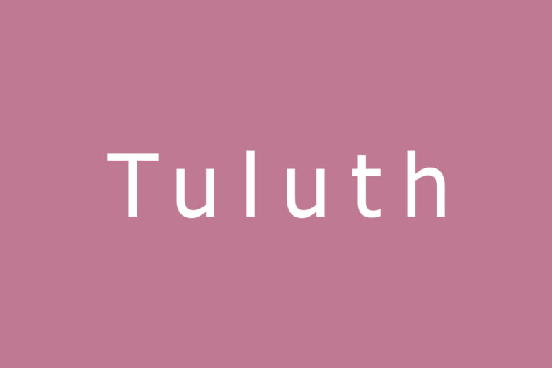 Tuluth font