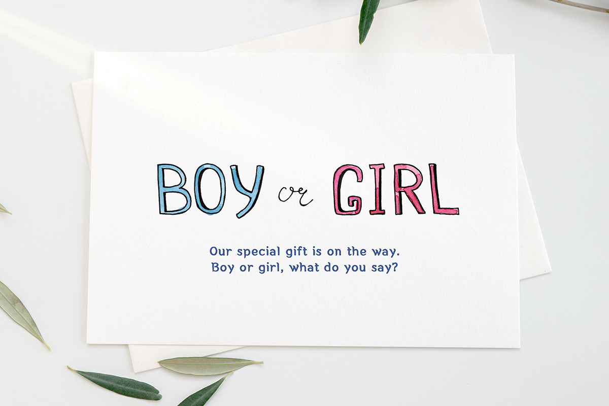 gender reveal party invitation wording