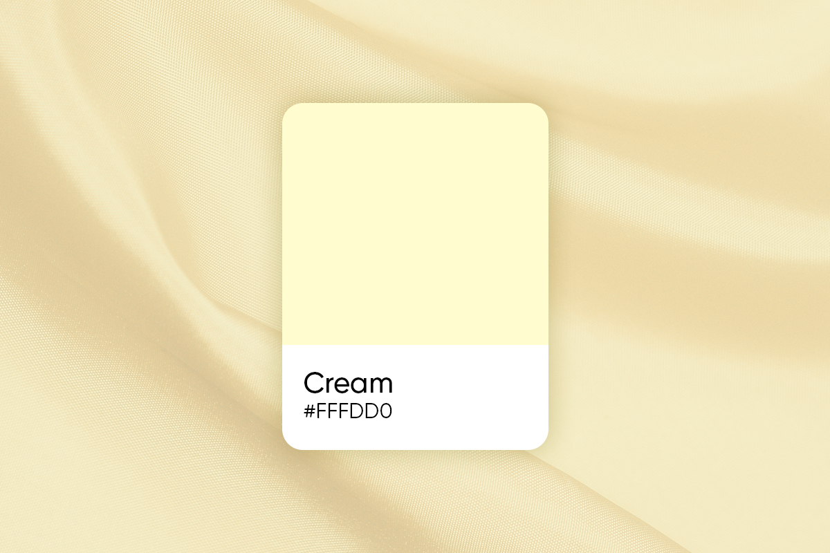 Cream Color: Code, Meaning & Complementary Colors - Picsart Blog