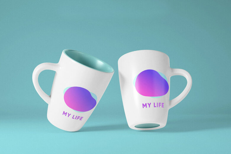 mug merch design