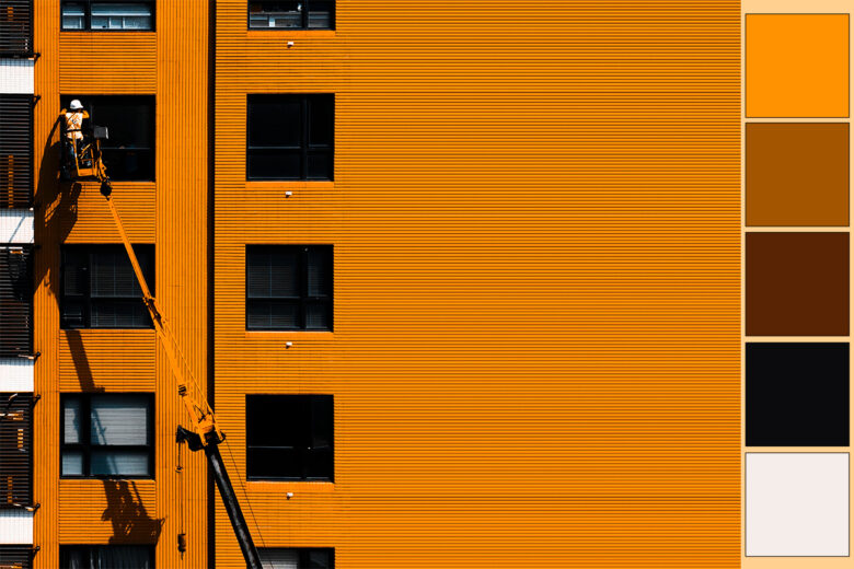 color meanings example of orange