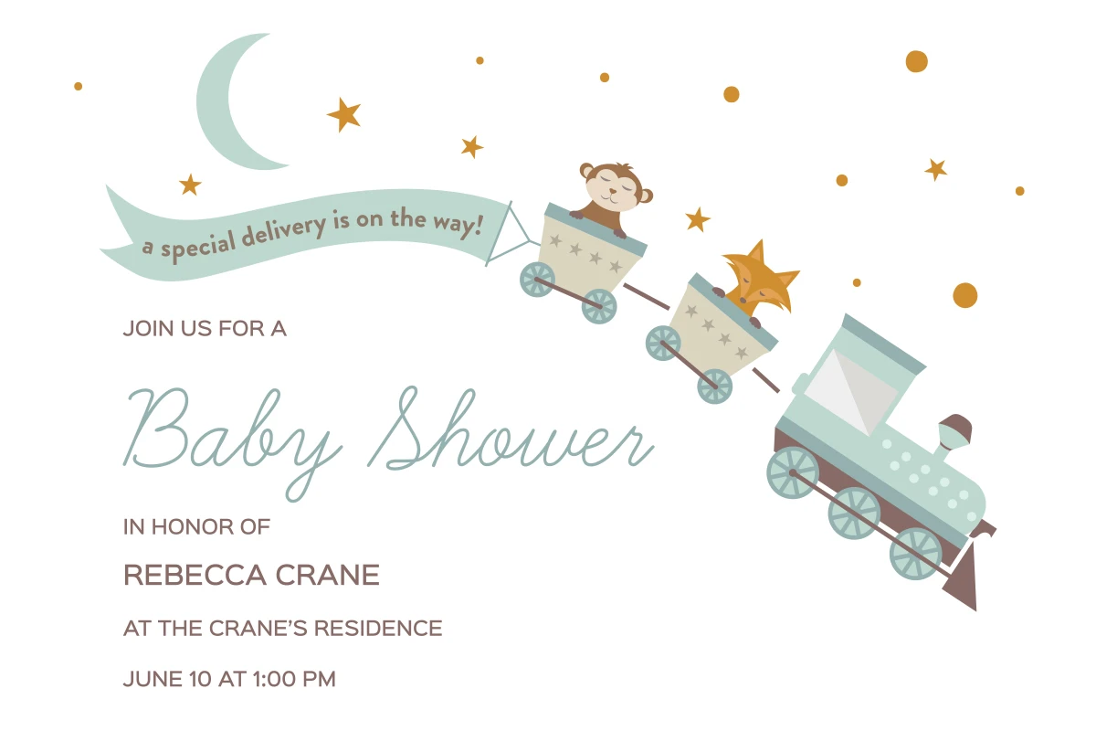 example of baby shower invite wording 